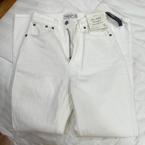 The Ankle Straight Ultra High Rise Curve love jeans with pockets size 24